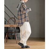 ポケットキャットフード付きチェックシャツ | rps | 詳細画像21 