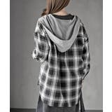 ポケットキャットフード付きチェックシャツ | rps | 詳細画像7 