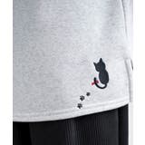 ねこだらけ裏起毛チュニック | rps | 詳細画像12 