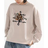 グレージュ | ヒョウ柄コートＧｉｒｌプルオーバー | rps