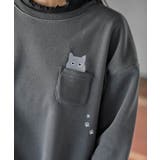 ３ポケット刺繍裏起毛チュニック | rps | 詳細画像21 
