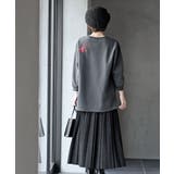 ３ポケット刺繍裏起毛チュニック | rps | 詳細画像36 