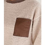 配色ポケットボアプルオーバー | rps | 詳細画像10 