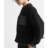 配色ポケットボアプルオーバー | rps | 詳細画像17 