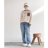 配色ポケットボアプルオーバー | rps | 詳細画像2 