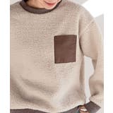 配色ポケットボアプルオーバー | rps | 詳細画像6 