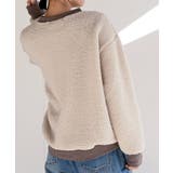 配色ポケットボアプルオーバー | rps | 詳細画像8 