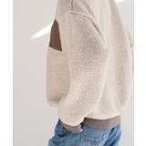 配色ポケットボアプルオーバー | rps | 詳細画像9 