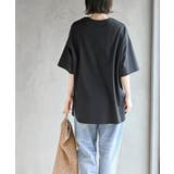 ポケット付き裾ラウンドTシャツ | rps | 詳細画像12