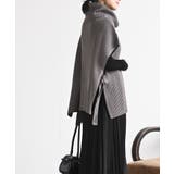 サイドリボンタートルリブニットベスト | rps | 詳細画像3 