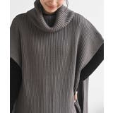 サイドリボンタートルリブニットベスト | rps | 詳細画像6 