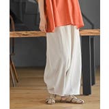 Lベージュ | 接触冷感コクーンパンツ | rps