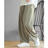 カーキ | 接触冷感コクーンパンツ | rps