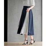 シフォン切替ラップスカート | rps | 詳細画像11 