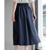 シフォン切替ラップスカート | rps | 詳細画像16 