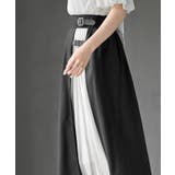 シフォン切替ラップスカート | rps | 詳細画像7 