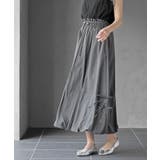 サイドリボンワッシャーバルーンロングスカート | rps | 詳細画像19 