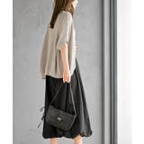 サイドリボンワッシャーバルーンロングスカート | rps | 詳細画像3 