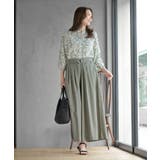 麻混タックワイドパンツ | rps | 詳細画像10 