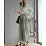 麻混タックワイドパンツ | rps | 詳細画像11 