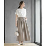 麻混タックワイドパンツ | rps | 詳細画像2 