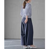 麻混タックワイドパンツ | rps | 詳細画像21 