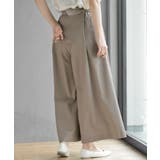 麻混タックワイドパンツ | rps | 詳細画像8 