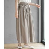 麻混タックワイドパンツ | rps | 詳細画像9 