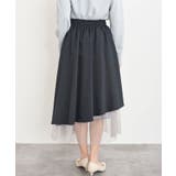 異素材切替ラッフルスカート | rps | 詳細画像21 