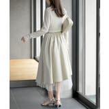 異素材切替ラッフルスカート | rps | 詳細画像4 