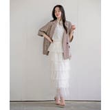 ６段ティアードチュールロングスカート | rps | 詳細画像10 