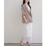 ６段ティアードチュールロングスカート | rps | 詳細画像5 