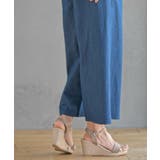 スラブデニムクロプトワイドパンツ | rps | 詳細画像15 