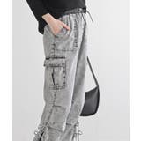 サイドリボンデニムカーゴパンツ | rps | 詳細画像16