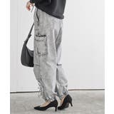 サイドリボンデニムカーゴパンツ | rps | 詳細画像18