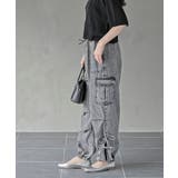 サイドリボンデニムカーゴパンツ | rps | 詳細画像21