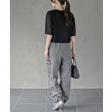 サイドリボンデニムカーゴパンツ | rps | 詳細画像22