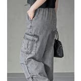 サイドリボンデニムカーゴパンツ | rps | 詳細画像25