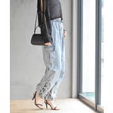 サイドリボンデニムカーゴパンツ | rps | 詳細画像32