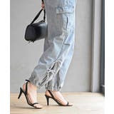 サイドリボンデニムカーゴパンツ | rps | 詳細画像36