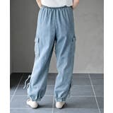 サイドリボンデニムカーゴパンツ | rps | 詳細画像8