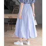 ストライプサイドリボンバルーンロングスカート | rps | 詳細画像17 