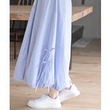 ストライプサイドリボンバルーンロングスカート | rps | 詳細画像18 