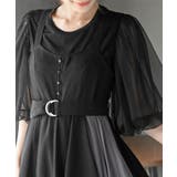 シフォンプリーツ切替Sスウェードジャンドレ | rps | 詳細画像14