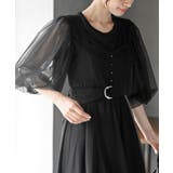 シフォンプリーツ切替Sスウェードジャンドレ | rps | 詳細画像15