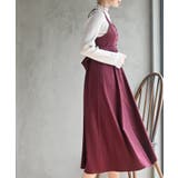 シフォンプリーツ切替Sスウェードジャンドレ | rps | 詳細画像19