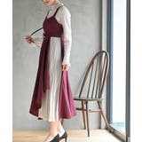 シフォンプリーツ切替Sスウェードジャンドレ | rps | 詳細画像21