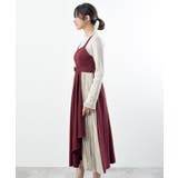 シフォンプリーツ切替Sスウェードジャンドレ | rps | 詳細画像26