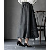 ピーチ起毛サイドリボンバルーンスカート | rps | 詳細画像18