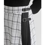 ツィードチェック×プリーツ切替スカート | rps | 詳細画像10 